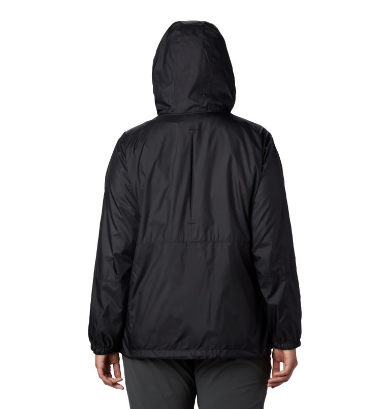 Jacheta Columbia Flash Forward Windbreaker Dama Negrii | Plus Size JR0QA81S7